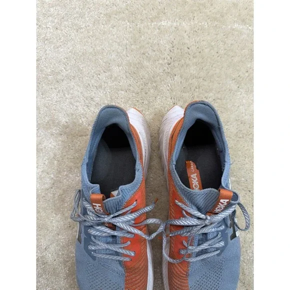 Hoka Carbon X 3 Running Shoes Mens 11.5 Orange Gray Activewear Outdoor - Picture 6 of 9